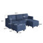 Canapé modulaire à accoudoirs carrés 86,21 po-71022328