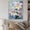 Beige et jaune Pure Lily Beauty Whispers II sur impression sur toile