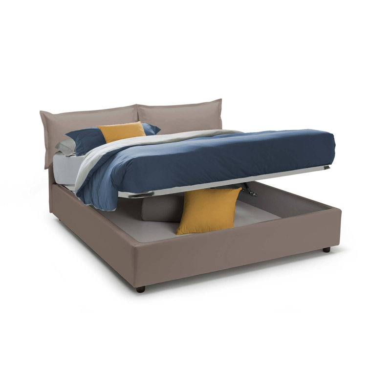Midhat Cm 160x200 Bed, Dove Grey