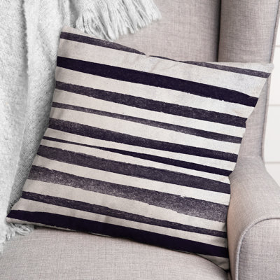  Coussin décoratif intérieur / extérieur à rayures