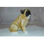 Statue de chien carlin Hode