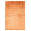 Tapis orange brûlé noué à la main de conception unique 4 pi 0 po x 5 pi 9 po