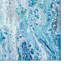 Tapis bleu abstrait tissé à la machine-1418909956