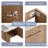 Beauton 29.57 " W Free Standing Wall Mounted 1 Single Vanity Bathroom Vanity With Top