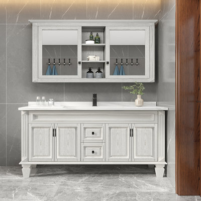 Meuble-lavabo de style rétro American Village