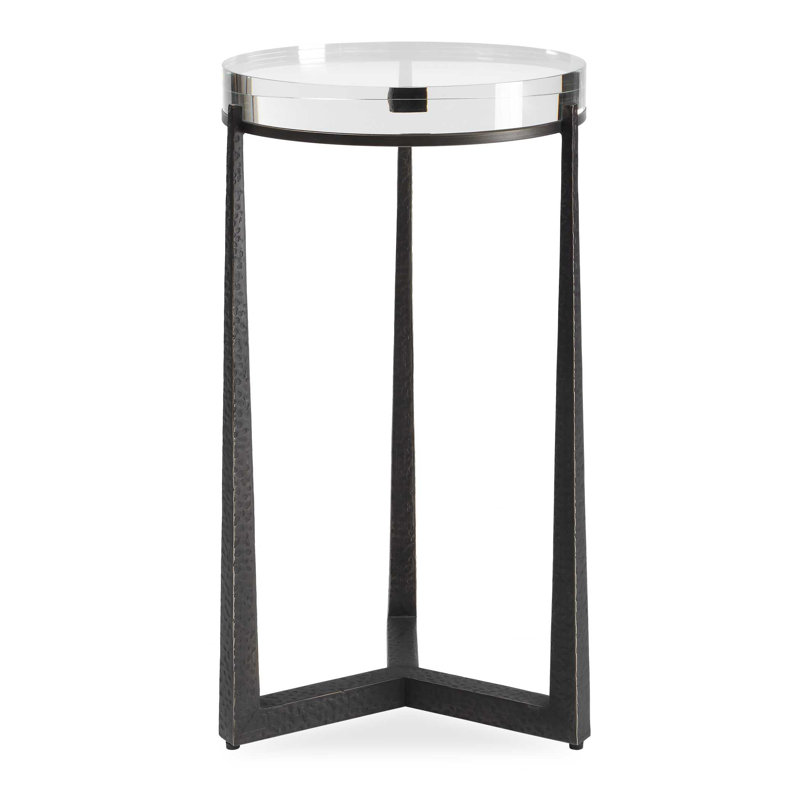 Midas Dark Bronze Round Accent Table