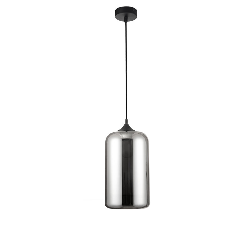 1 - Light Black Cylinder Pendant