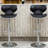 Leopoldo Swivel Upholstered Adjustable with Metal Frame-1273325864
