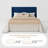 Candler Velvet Upholstered Platform Bed with Wingback Headboard and Wooden Slats-2103532802-2103532815