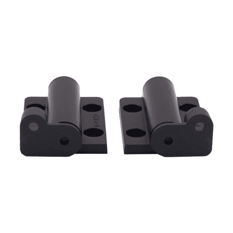 Sugatsune Soft-Close Dampening Hinge, Surface Mount - HG-JHM9-S-BL, Black Finish
