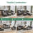 Tremee U-shaped Modular Sectional Sofa with Chaise-1532868426