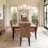 Almerinda Tufted Flax Upholstered Back Dining Chair-533324189-533324190