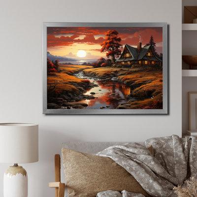 " Country Charm Amber Sunset "