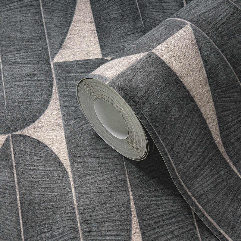 Rahnuma 10.05m x 53cm Matte Double Roll, Silver Grey