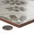 Kings 17.63" x 17.63" Ceramic Patterned Wall & Floor Tile-48898245