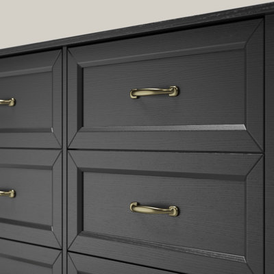 Commode double 6 tiroirs