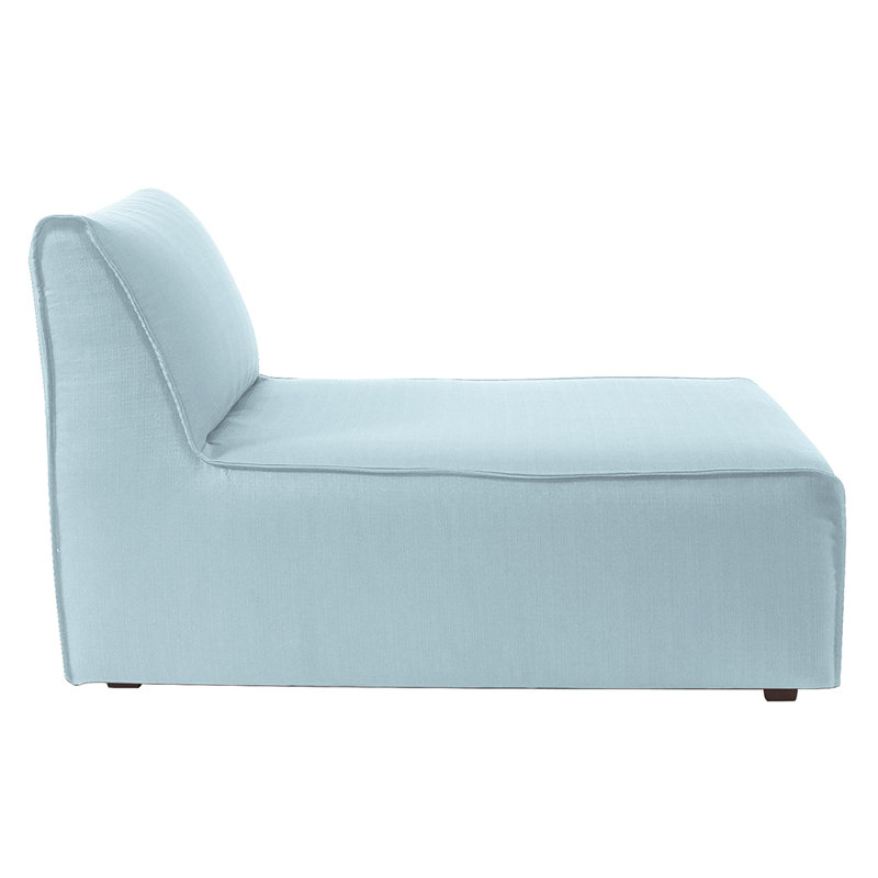 Hassan T-Cushion Sofa Slipcover, Breeze