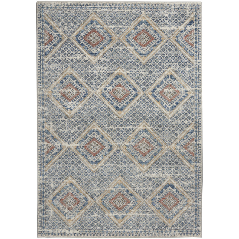 Breonnah Geometric Indoor Rug, Rectangle 3'9" x 5'9"