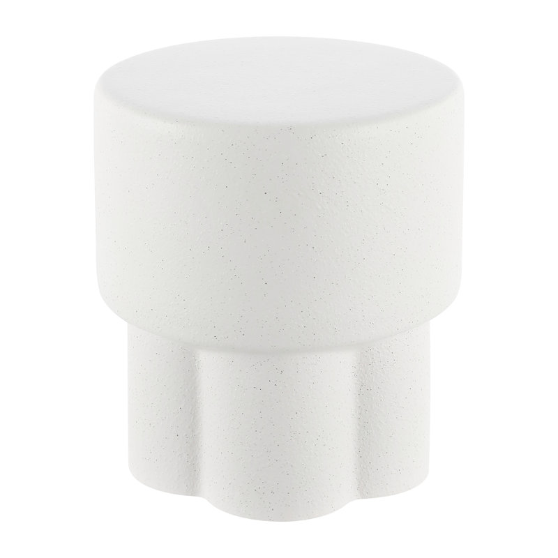 Portside End Table, White Speckled