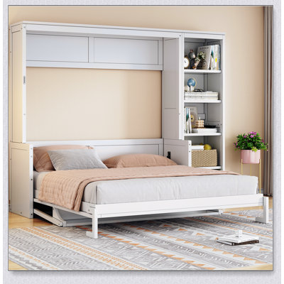 Murphy Bed With Desk And Bookshelf