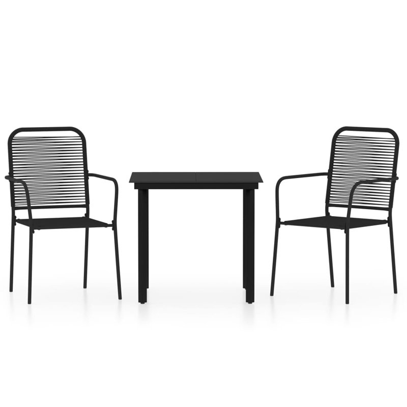 Glodine 2 - Person Patio Dining Set with Square Table