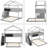 Aiert Kids Twin Over Full Bunk Bed-2140156050