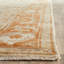 Oushak Oriental Hand-Knotted Wool Ivory/Rust Area Rug-2005251849