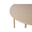 Round Metal Outdoor Bistro Table , 50cm W 50cm D