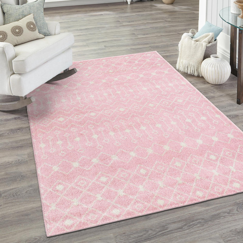 Abstract Indoor Rug, Rectangle 7'10" x 10'