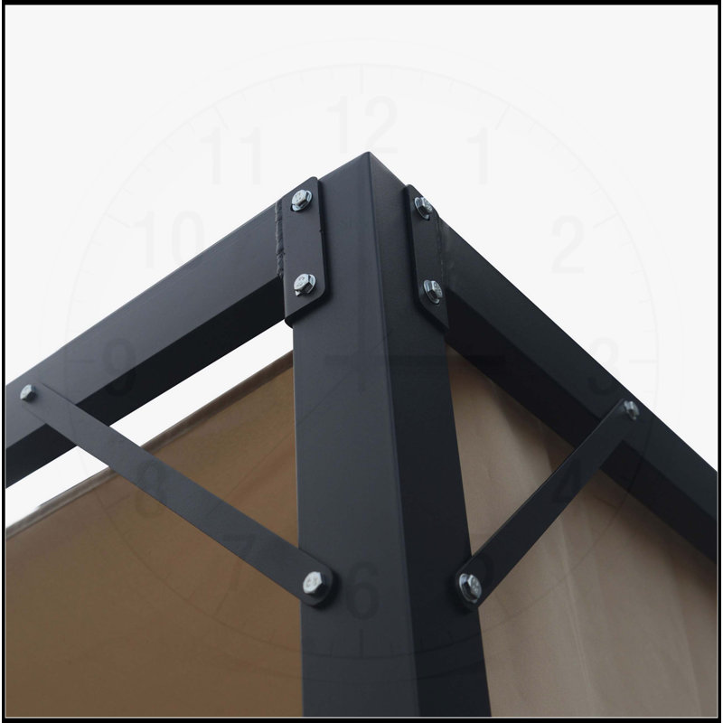 9,5 x 9,5 pi WESTRAY ACIER Gazebo