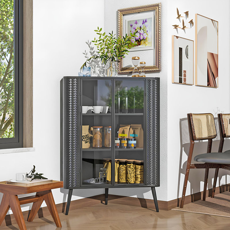 Armoire de rangement moderne à 3 niveaux