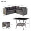 Wynonna 8 Seater Rattan Sofa Set