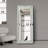 Floor Mirror 72" Rectangular With 3 Colour LED changing light