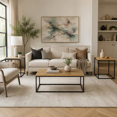 Rosey 3-Piece Coffee Table Set in Mango