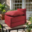 Ensemble de coussin de siège et de dossier en polyester résistant aux intempéries Deb-988359218-981643829-974621533