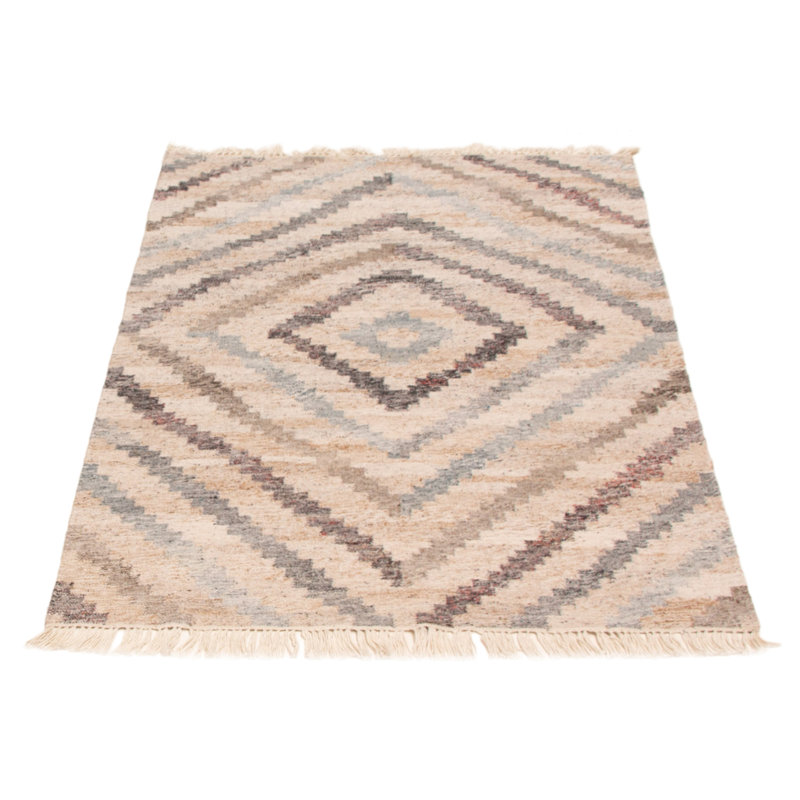 Kilim beige Ankara 4 pi 6 po x 6 pi 5 po