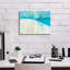 «Coastal Blues 1» par Jan Weiss, art mural sur toile, 16 po x 12 po-1111646388
