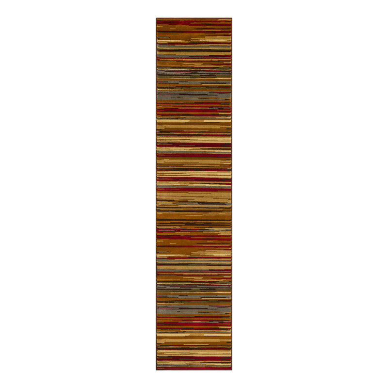 Tapis beige Ivetta, Tapis de couloir 2 pi 2 po x 10 pi