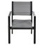 Ensemble de table et chaises d'extérieur en acier de haute qualité - Design moderne pour patio / balcon-1189466590