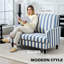 115cm Velvet Armchair-601698499