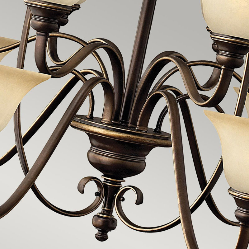 Vanburen 15 - Light Shaded Chandelier