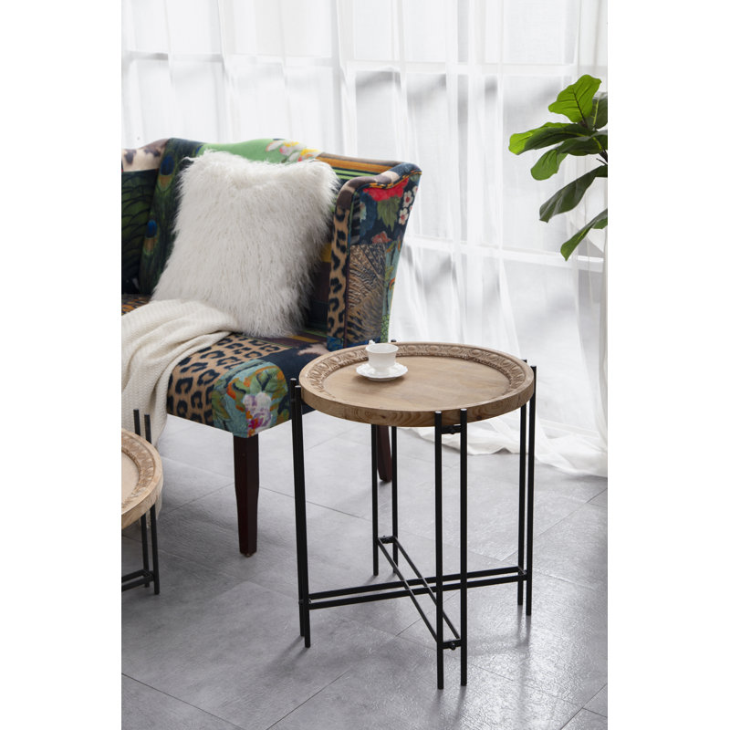 Single Coffee Table, 24" H x 21.3" W x 21.3" D	