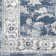 Tapis oriental bleu marine Rishel