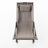 Beach Sling Chair - Grey  Pair  Ideal For Beach & Backyard Use. 100% Canvas With Attached Pillow. Wooden Construction. 41.85 In. Wide, 33.79 Tall, 26.12 Deep. 22.29 Lb. Chair. 57 Package Depth, 26.75