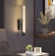 Stainless Steel LED Flush Mounted Sconce
