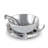 Arthur Court Designs Antler Porcelain Stainless Steel Condiment Server Serving Dish