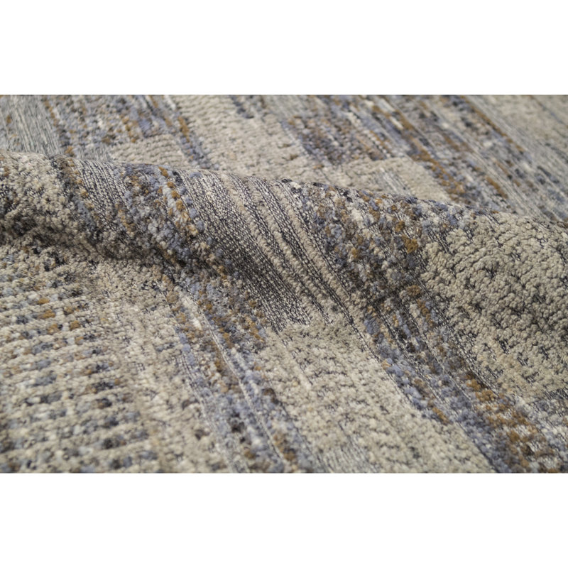 Moroccan Wool Area Rug, Rectangle 6' x 9'