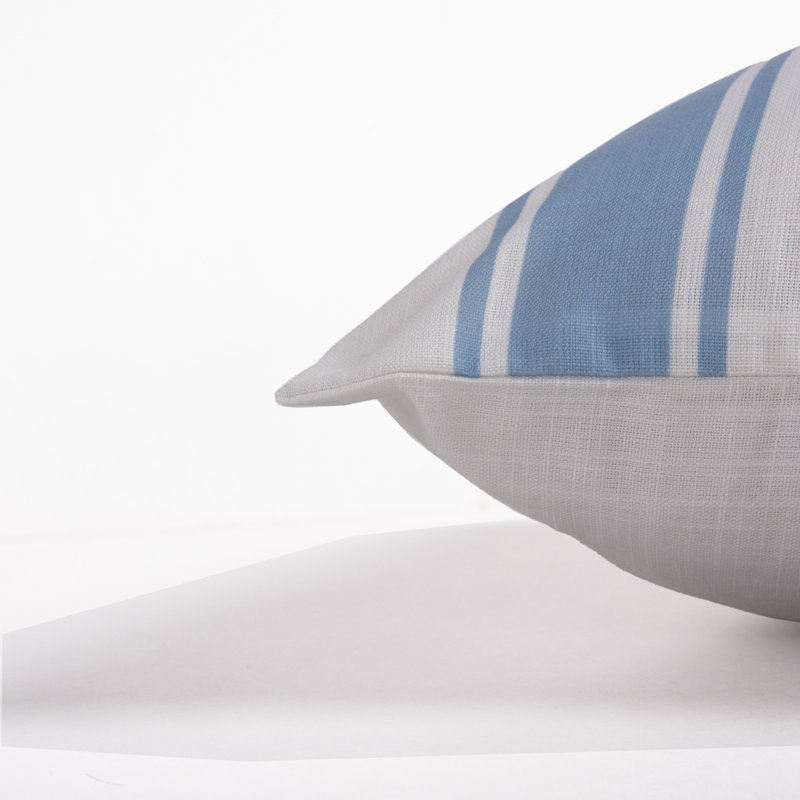  Coussin décoratif haute performance / facile d'entretien, Bleu / blanc