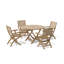 Desta Outdoor 5 - Piece Teak Dining Set