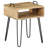 Tierney Glass Top End Table